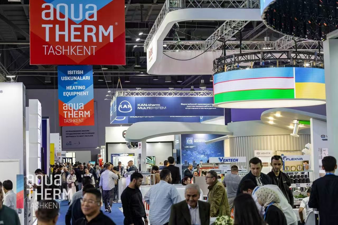 Exposición de climatización Aquatherm Tashkent en Uzbekistán